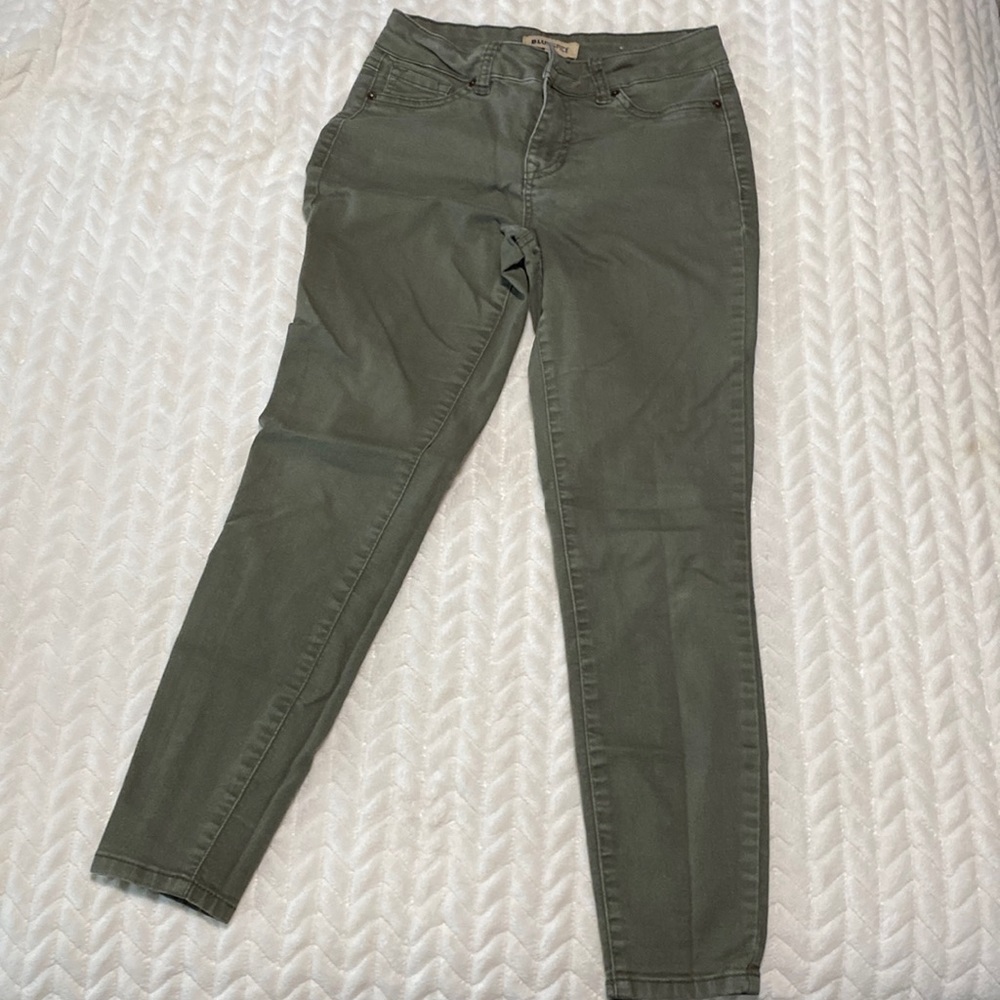 Blue Spice Olive Green Jeans